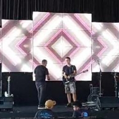 V&iacute;deoWall&nbsp;tamanho e forma&nbsp; personalizado.