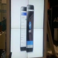 VideoWall 04 monitores na vertical.